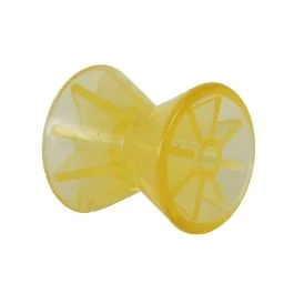 C.E. Smith Bow Roller - Yellow Pvc - 4" X 1/2" Id