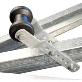C.E. Smith 5" Adjustable Keel Roller Assembly F/3" Tongue - Black
