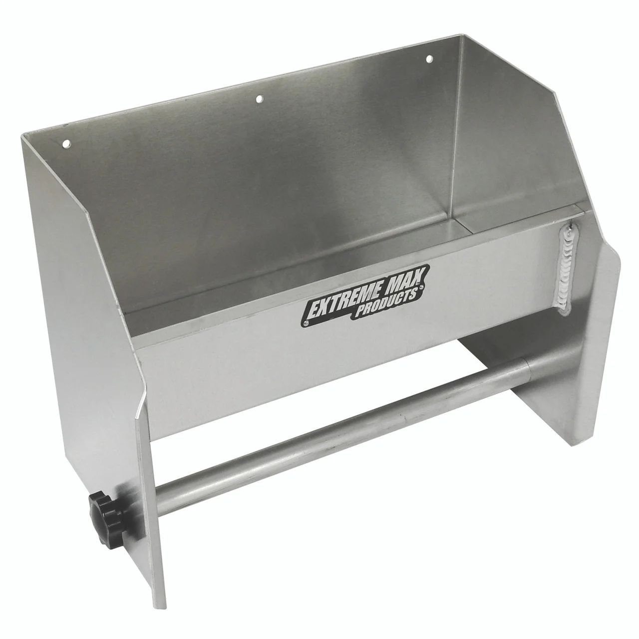 Extreme Max 5001.6035 Aluminum Hand Cleaning Station Organizer for Enclosed Race Trailer Shop Garage Storage - 5001.6035