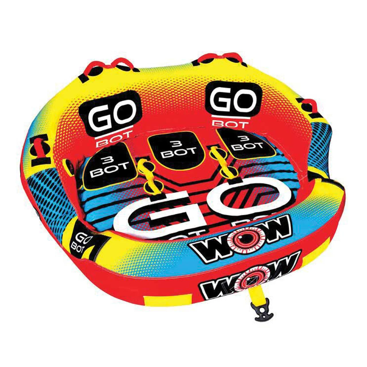 Wow Watersports 18-1050 Go Bot Series Towables - 3 Person Rider - 18-1050