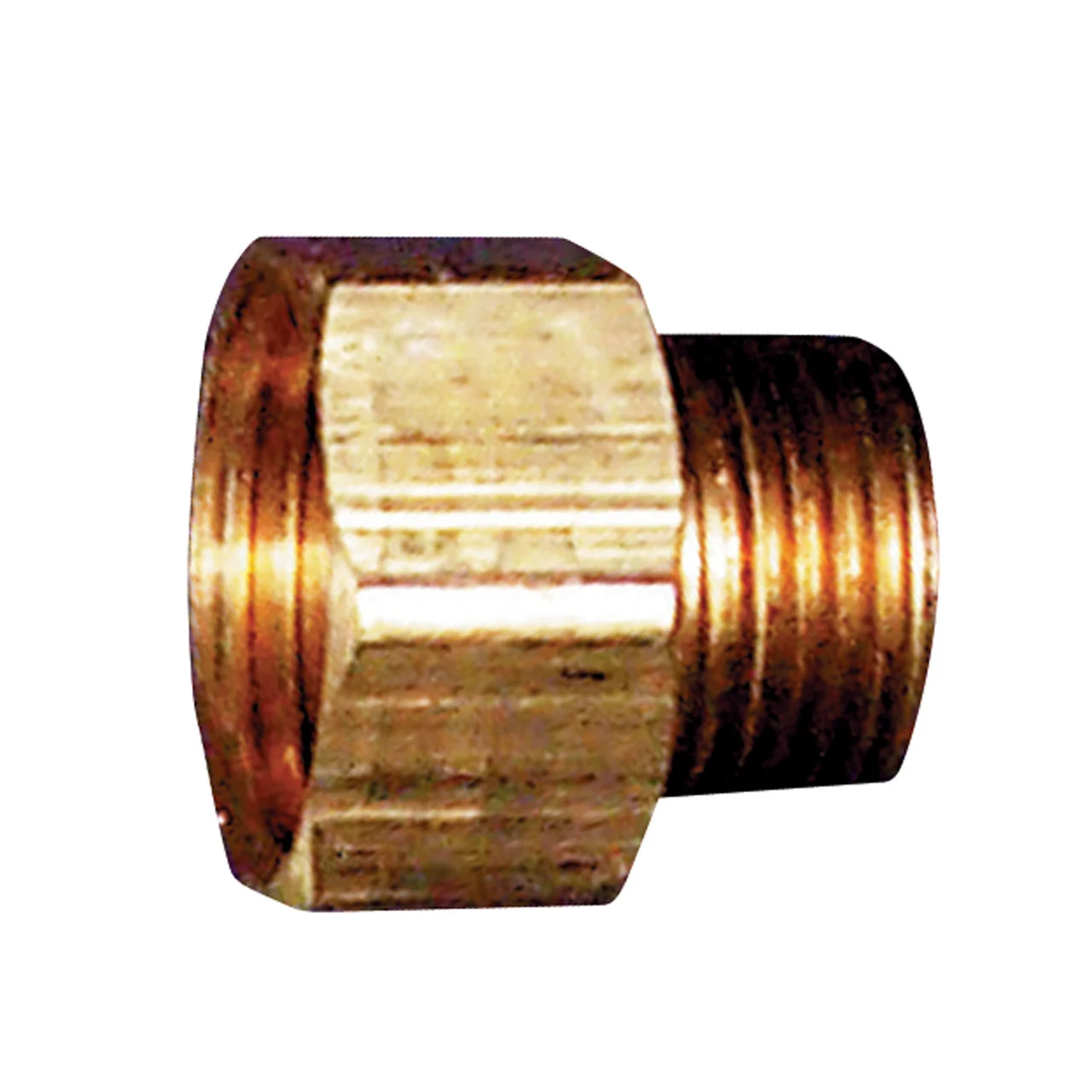 Midland Metal 30-183 Garden Hose Swivel FGH x Male Pipe Adapter - 3/4 in. x 1/2 in. - 30-183