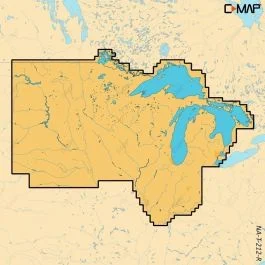 C-Map Reveal X - U.S. Lakes North Central
