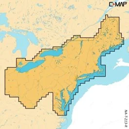 C-Map Reveal X - U.S. Lakes North East