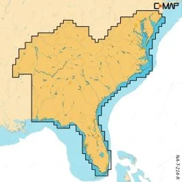 C-Map Reveal X - U.S. Lakes South East