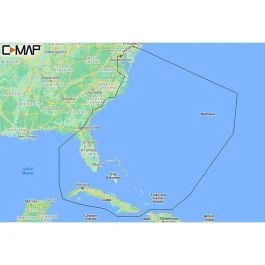 C-Map M-Na-Y203-Ms Chesapeake Bay To Bahamas Reveal Coastal Chart