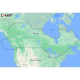 C-Map M-Na-Y216-Ms Canada Lakes Reveal Inland Chart