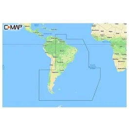 C-Map Reveal Chart - South America - East Coast