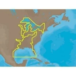 C-Map Max Na-M023 - U.S. Gulf Coast & Inland Rivers - Sd Card