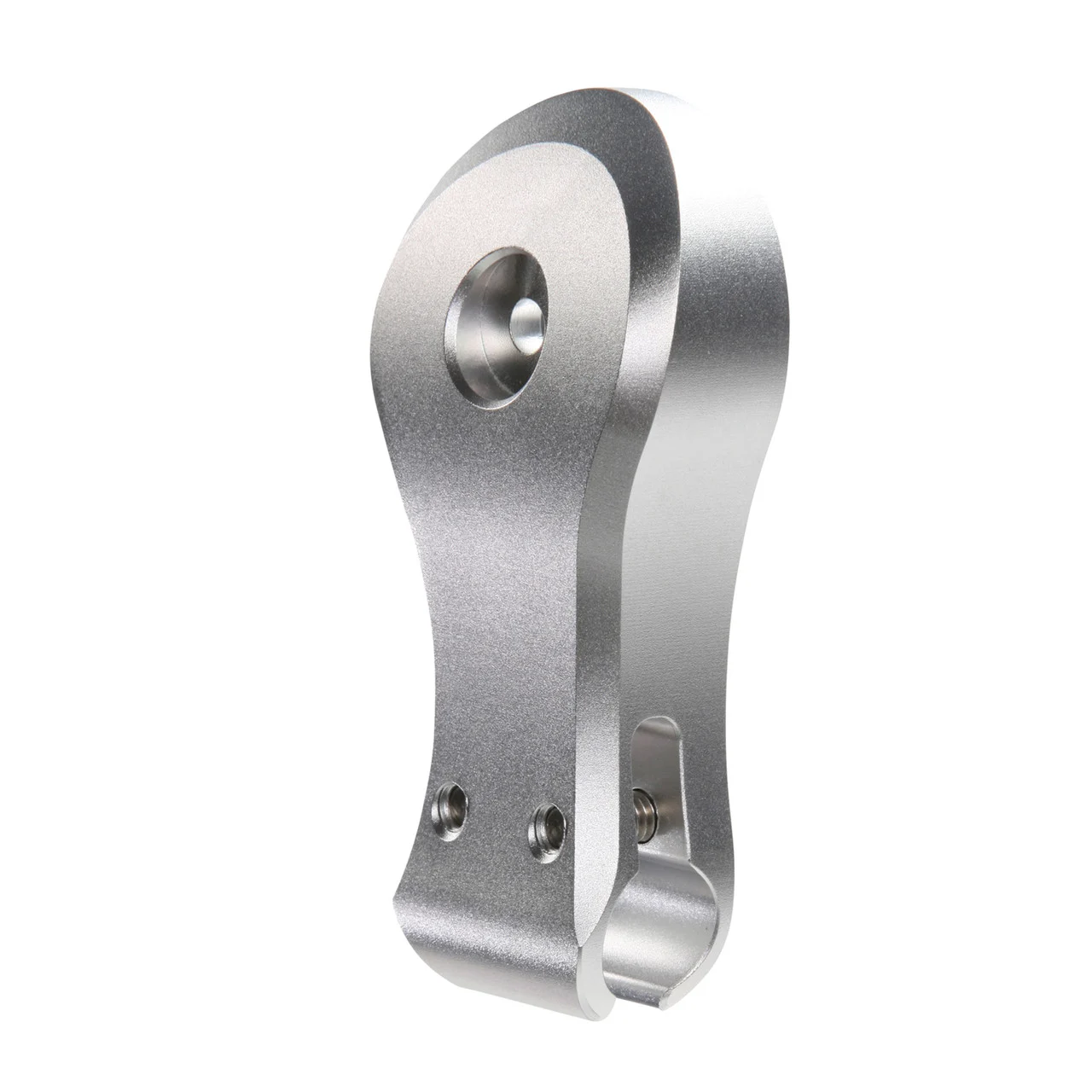 PTM Edge RTS-100 Rod-to-Scoop Adapter for VR-Series Mirrors - ElectroBright Aluminum - RTS-100