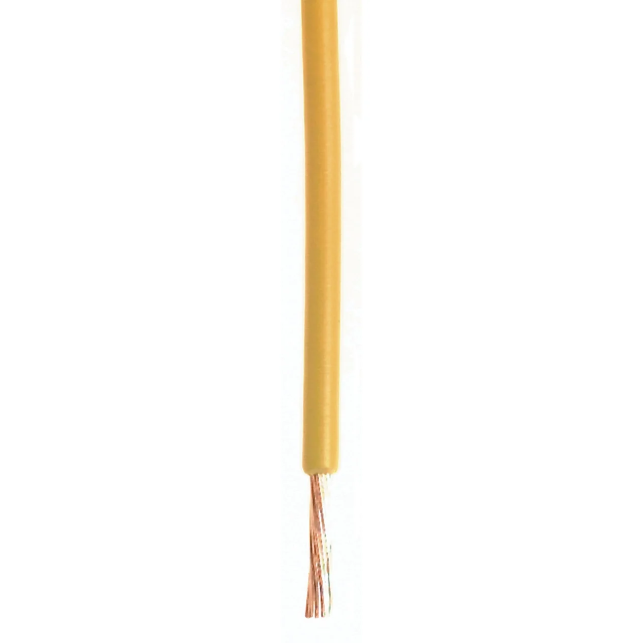 WirthCo 81113 PVC-Insulated 18 AWG Primary Wire - 100', Yellow - 81113