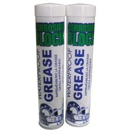 Corrosion Block High Performance Waterproof Grease - (2)2oz Tube - Non-Hazmat, Non-Flammable & Non-Toxic *Case Of 6*