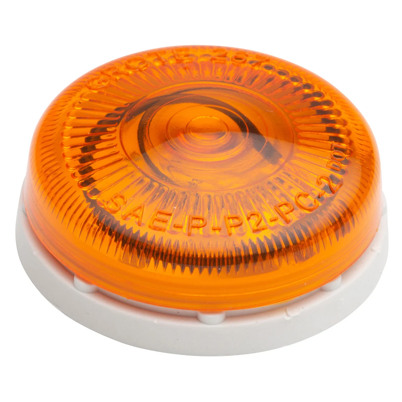 Grote 45413 Surface-mount Single-bulb Clearance Marker Light - 2.5", Amber - 45413