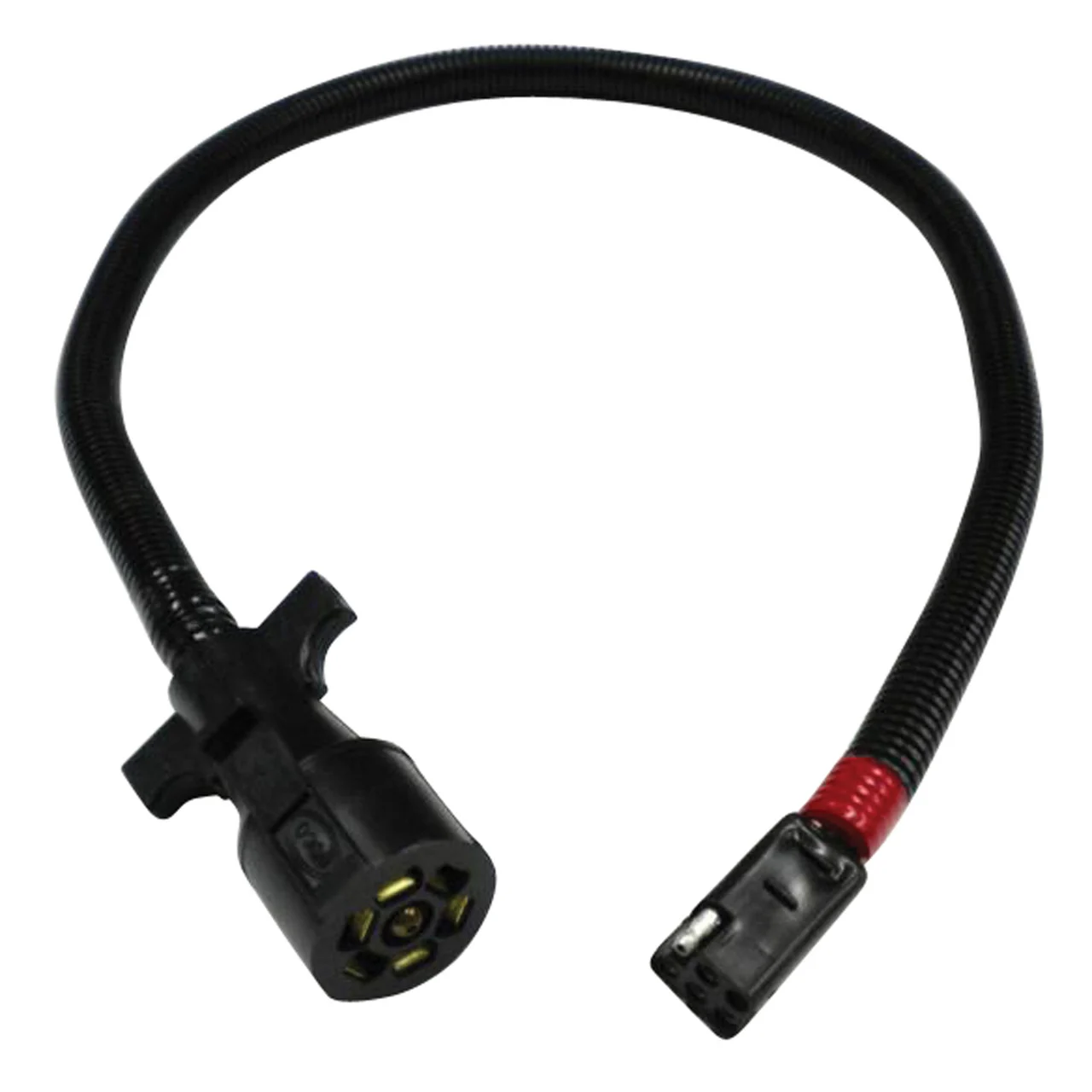RV Pigtails 40035 Coachment / Viking 7-6 Way Pigtail - Red, 36" - 40035