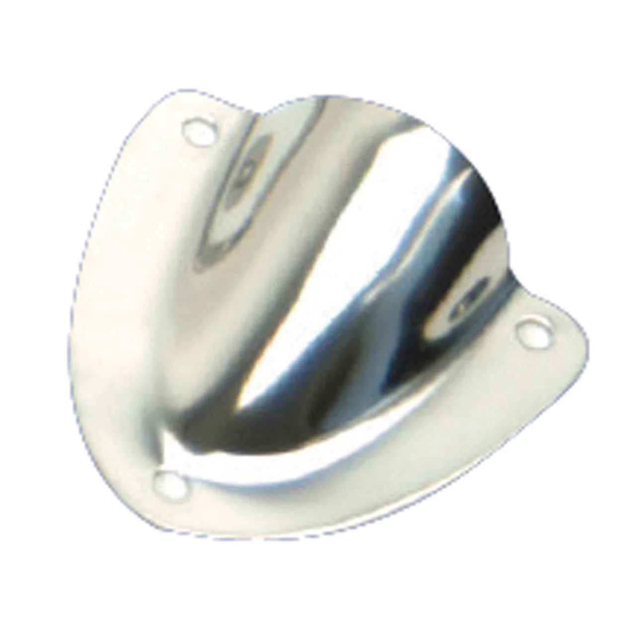 Whitecap S-1388C Stainless Steel Midget Ventilator - 1-1/2" x 1-3/4" - S-1388C