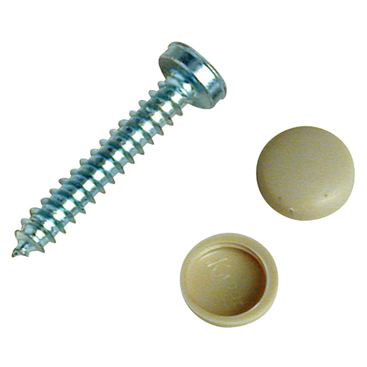 RV Designer H619 Dashboard Screws With Caps - Beige, Pack of 14 - H619