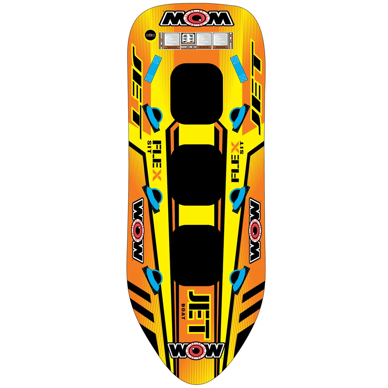 Wow Watersports 17-1030 Jet Boat Series Towables - 3 Rider - 17-1030