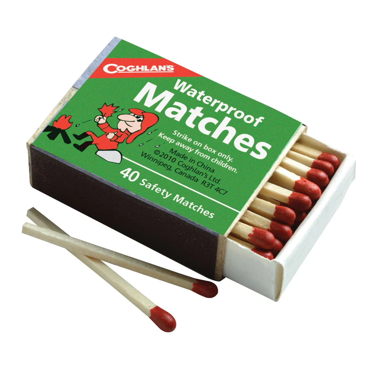 Coghlan's 940BP Waterproof Matches - 4 Pack - 940BP