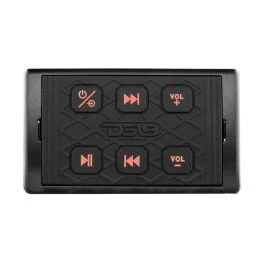 Ds18 Marine Waterproof Bluetooth Streaming Audio Receiver Square Controller - F/Android & Iphone