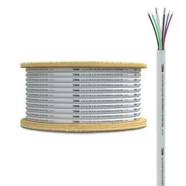 Ds18 Marine Tinned Ofc 18ga Rgb Wire W/16ga Speaker Wire - 100' Spool