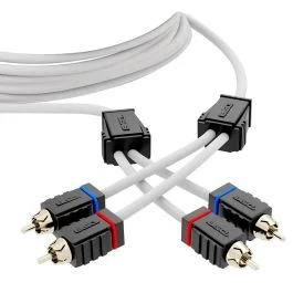 Ds18 Marine Tinned Ofc Rca Cable - 6'