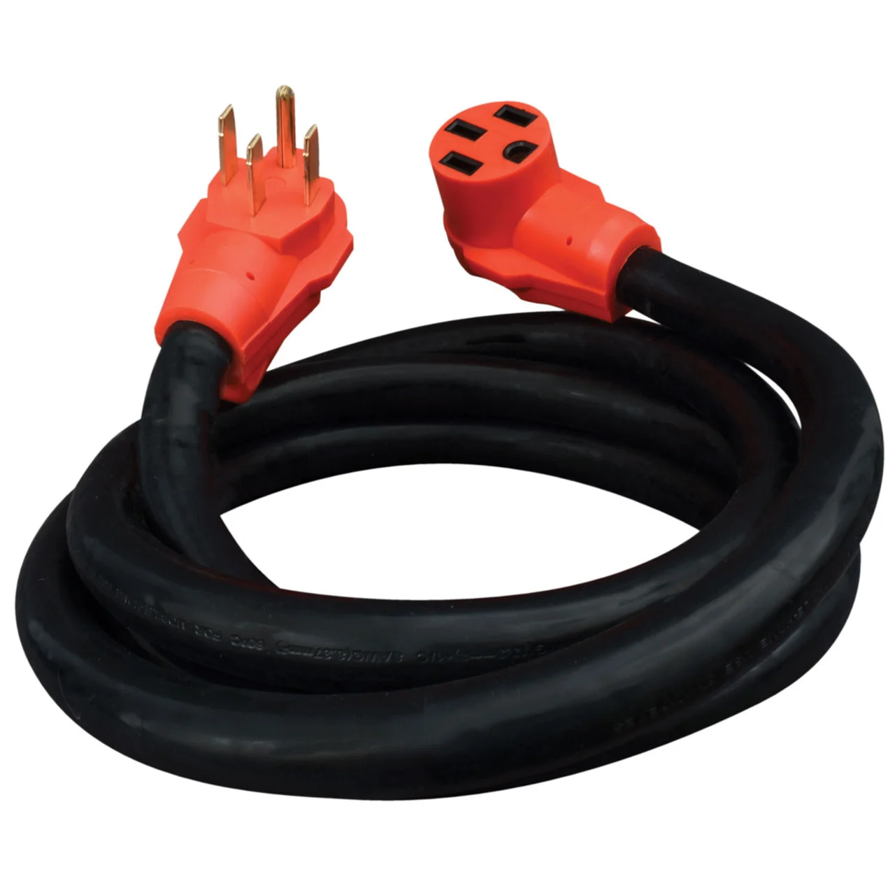 Valterra A10-5010EH Mighty Cord 50 Amp Extension Cord w/Handle - 10', Red - A10-5010EH