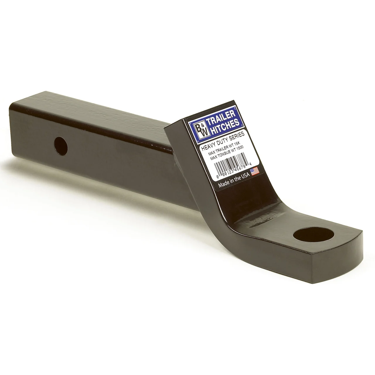 B&W Trailer Hitches Heavy-Duty Ball Mount - 16K, 2" Drop, 8" Shank - BMHD30011