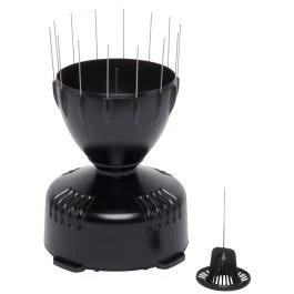 Davis Aerocone Rain Collector W/Flat Base