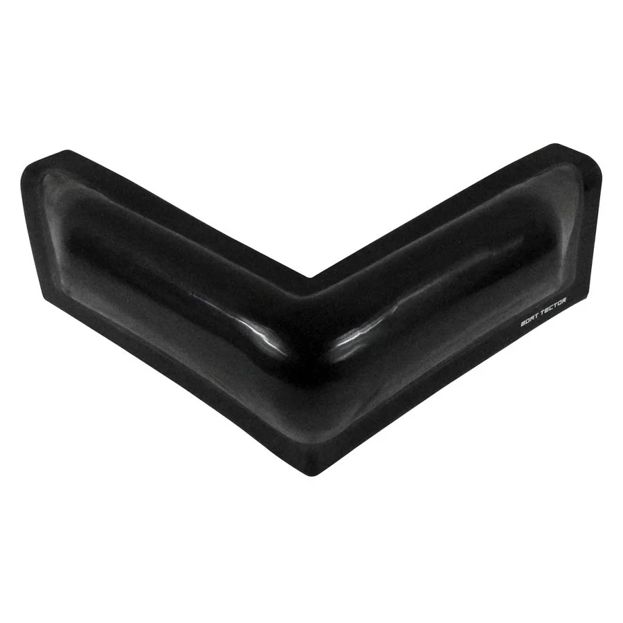 Extreme Max 3006.7745 BoatTector Vinyl 90° Dock Corner Bumper - Black - 3006.7745