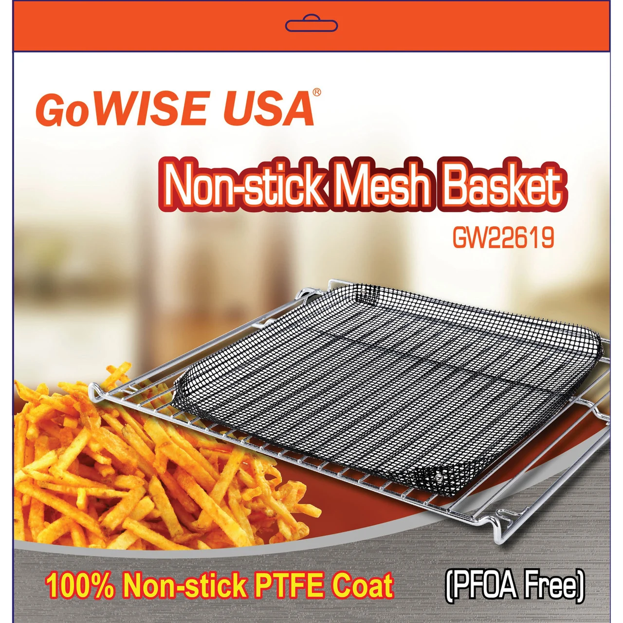 Ming's Mark GW22619 Stylish Camping Reusable Oven Mesh Basket - GW22619