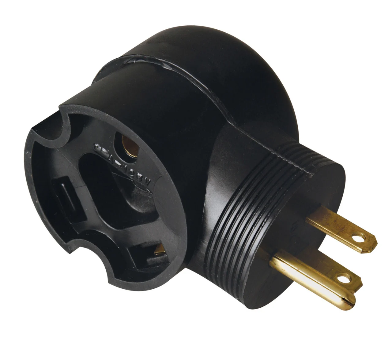 Southwire 09524 Surge Guard Molded Adapter - 15A to 30A, 90° - 9524