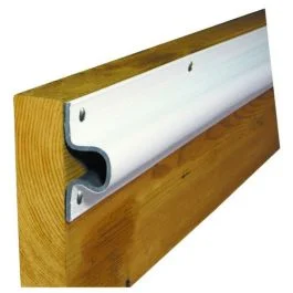Dock Edge "C" Guard Economy Pvc Profiles 10ft Roll - White