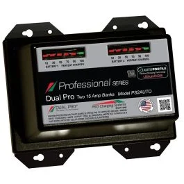 Dual Pro Ps2 Auto 15a - 2-Bank Lithium/Agm Battery Charger