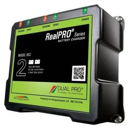 Dual Pro Realpro Series Battery Charger - 12a - 2-6a-Banks - 12v/24v
