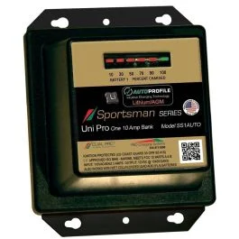 Dual Pro Ss1 Auto 10a - 1-Bank Lithium/Agm Battery Charger