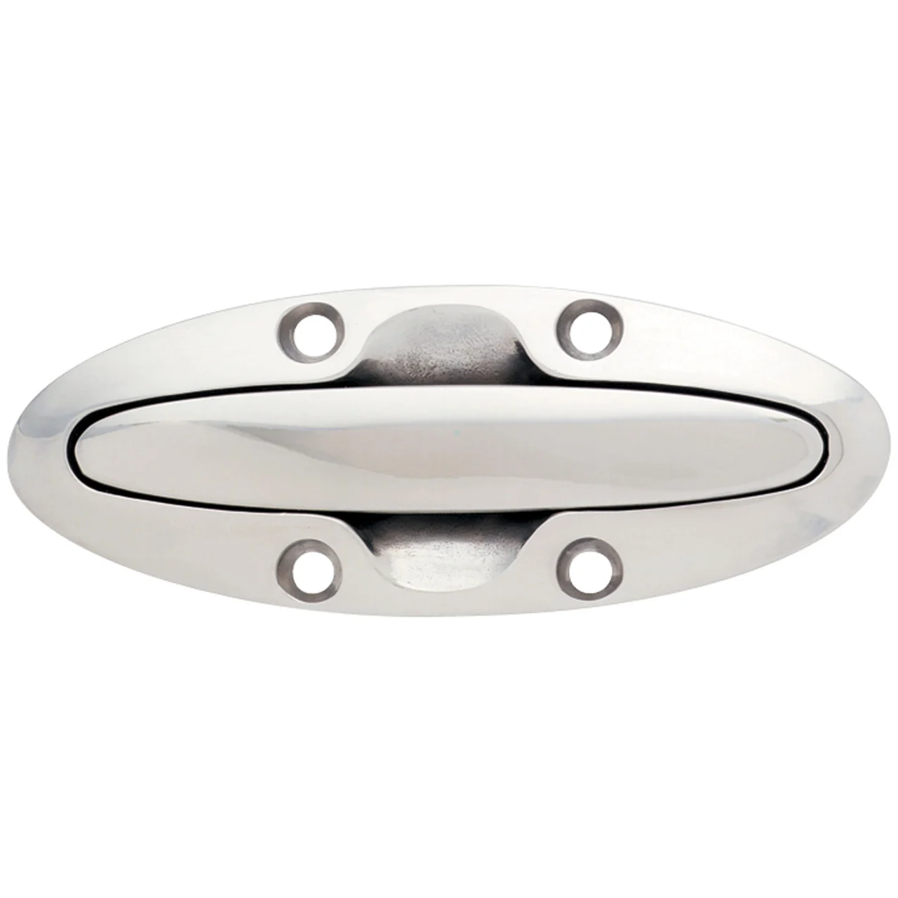 Attwood 66514-7 Counter-Sunk Flush Cleat - 6 in. - 66514-7