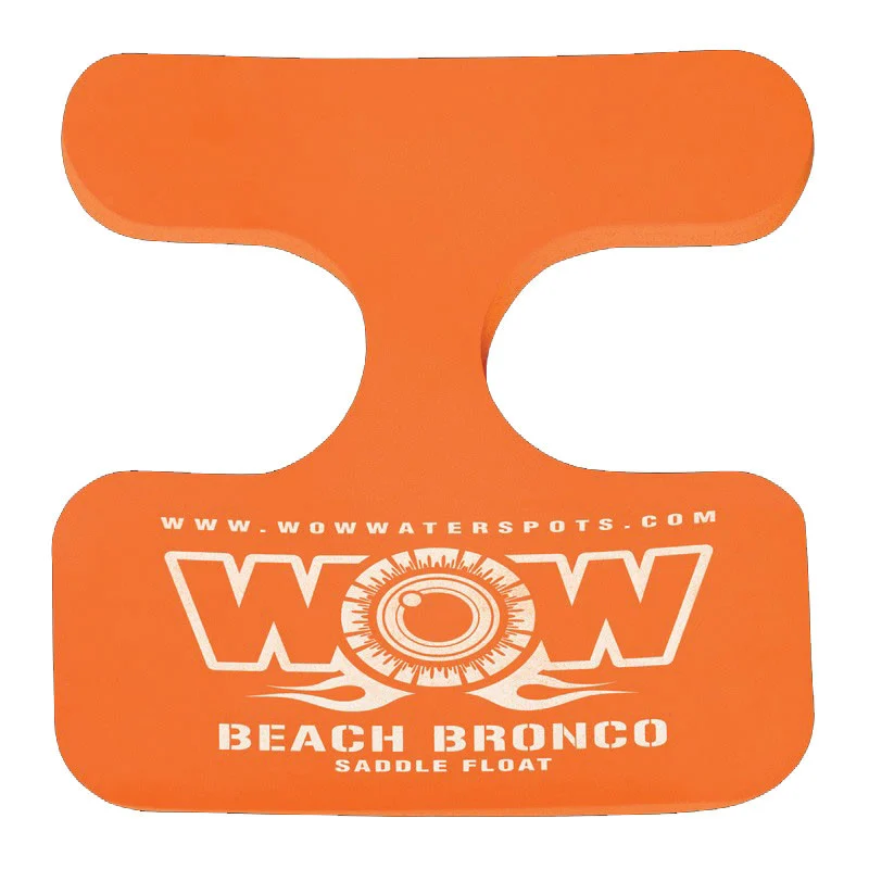 Wow Watersports 14-2120 Beach Bronco Pool Saddle Float - Orange - 14-2120