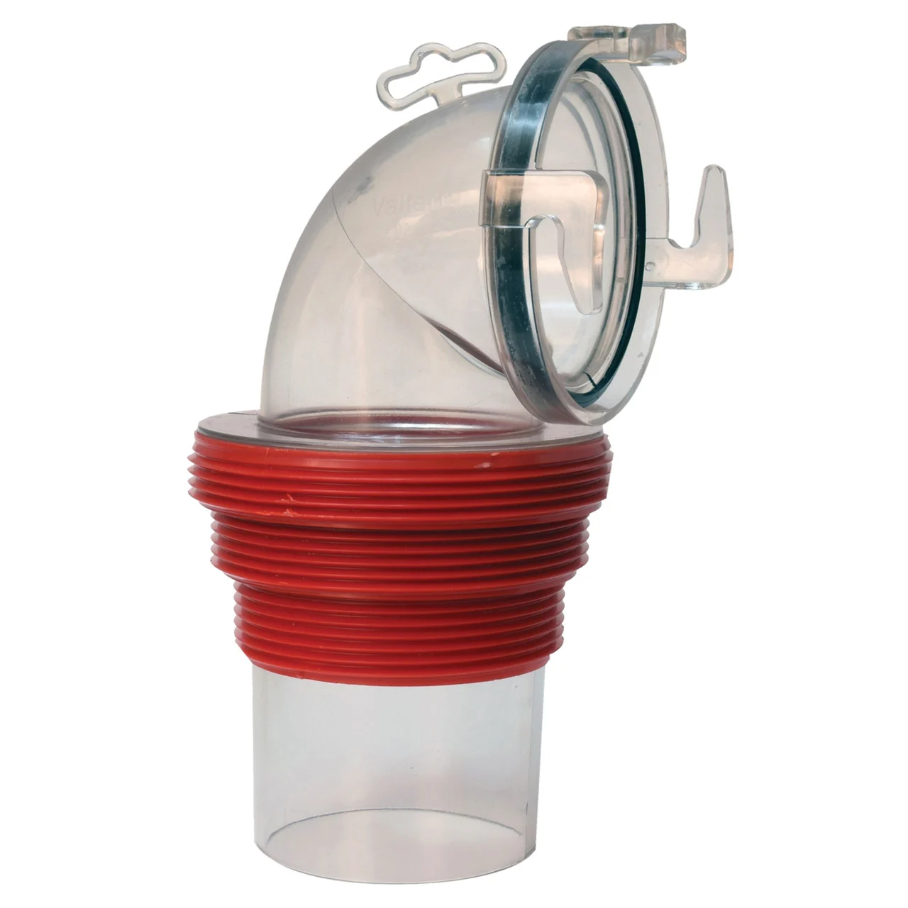 Valterra F02-3112CL EZ Coupler 90° Bayonet Sewer Fitting - Clear - F02-3112CL