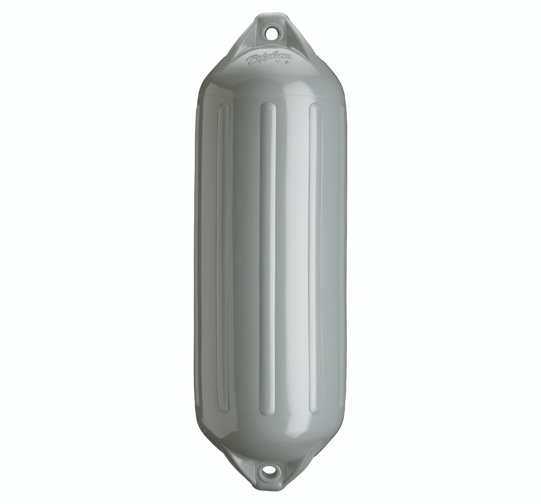 Polyform NF-5 GREY NF Series Fender - 8.9" x 26.8", Gray - NF-5 GREY