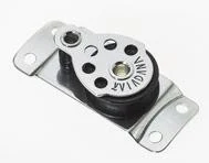 Viadana 25mm Single Cheek Block on Curved Base, 09.85