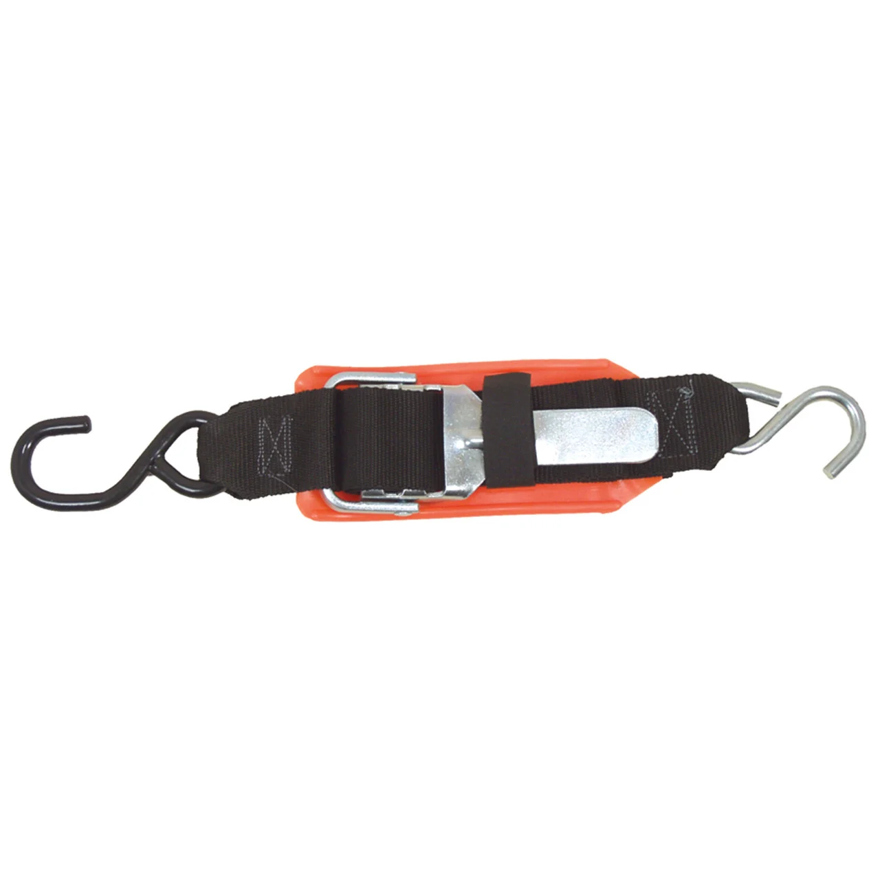 EPCO BTDTP2 Gator Tuff Zinc Transom Tie-Downs with Vinyl Pad Protector - 2 in. x 2 ft., Pair - BTDTP2