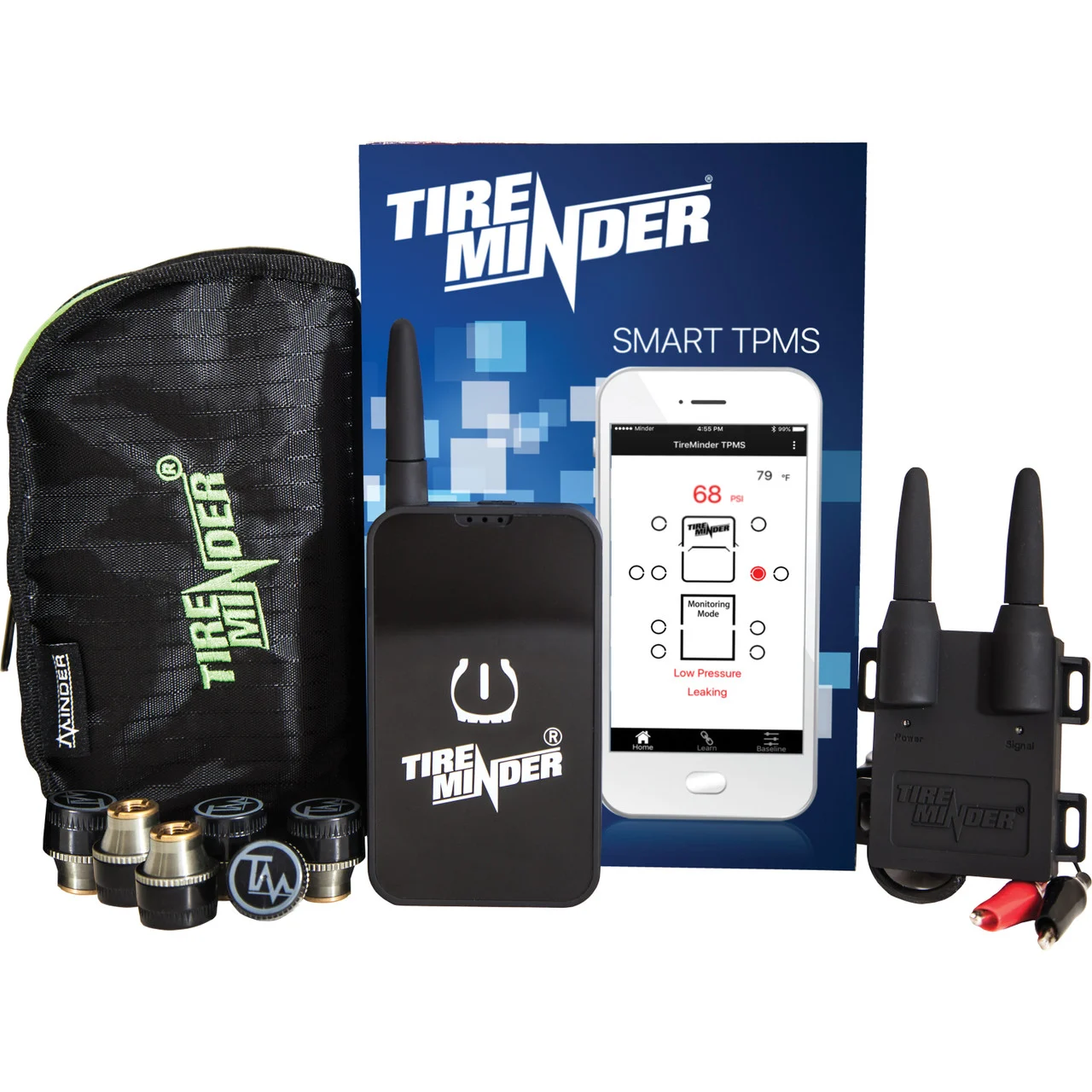Minder TPMS-APP-6 Smart TPMS with 6 Transmitters - TM22132