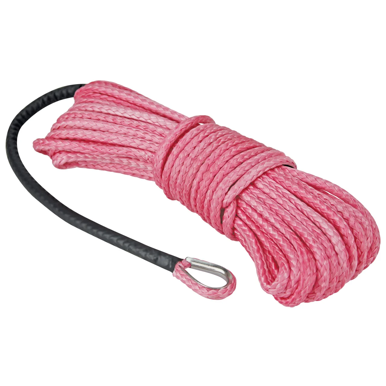 Extreme Max 5600.3221 "The Devil's Hair" Synthetic ATV / UTV Winch Rope - Pink - 5600.3221