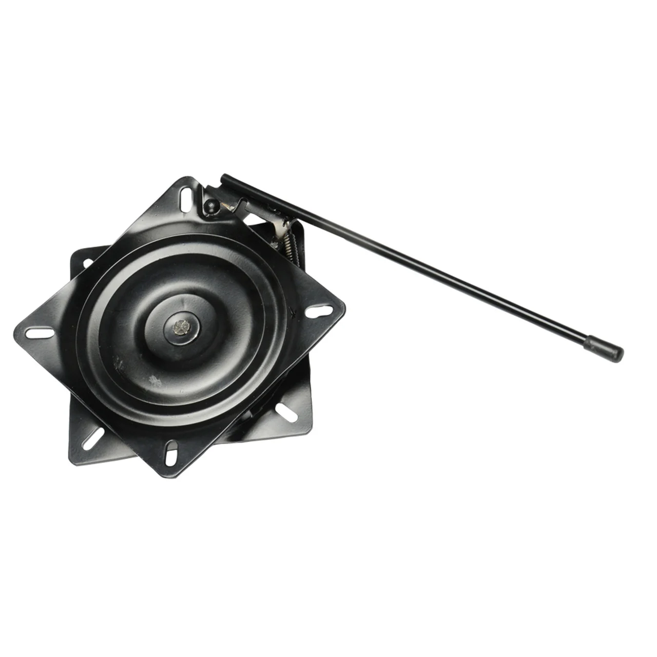 Garelick 75116 Locking Seat Swivel - Black Powder Coated Steel - 75116