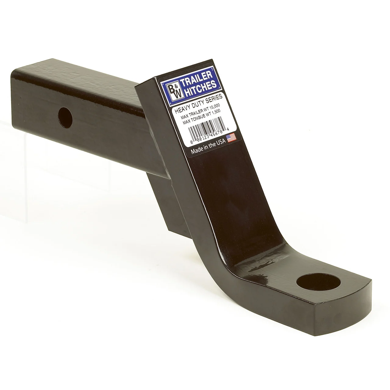 B&W Trailer Hitches Heavy-Duty Ball Mount - 16K, 4" Drop, 6" Shank - BMHD30012