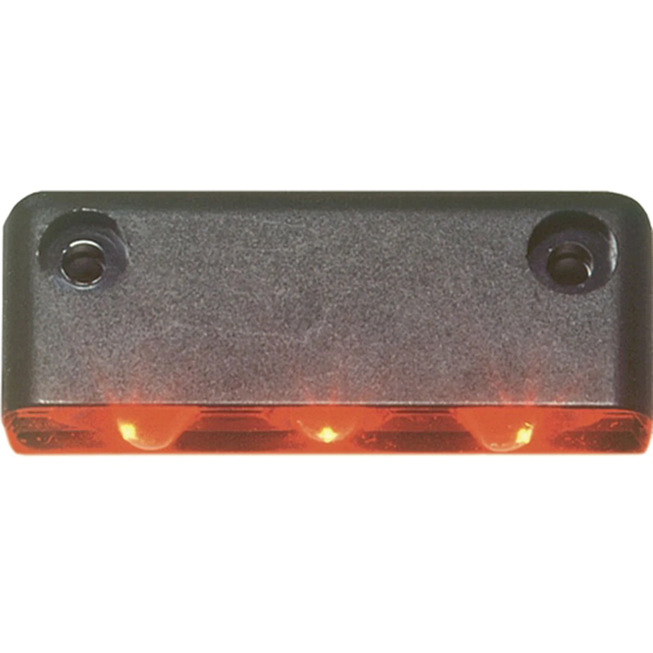 Innovative Lighting 003-1000-7 Surface Mount 3-LED Step Light - Amber, Black Case - 003-1000-7