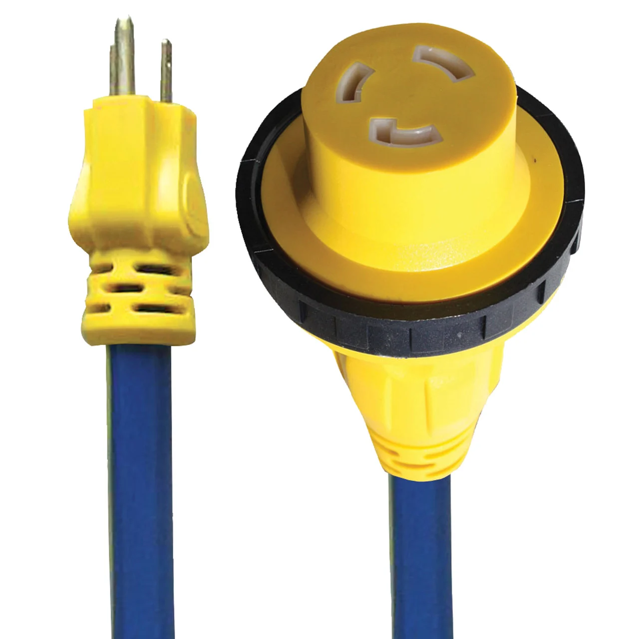 Voltec 16-00592 E-Zee Grip RV Locking Adapter - 2', 5-15P/30 Amp - 16-00592