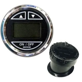 Faria Chesapeake Black 2" Depth Sounder W/In-Hull Transducer