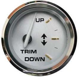 Faria Kronos 2" Trim Gauge (Mercury / Mariner / Mercruiser / Volvo Dp / Yamaha-2001 And Newer)