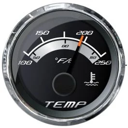 Faria Platinum 2" Water Temp Gauge (100-250 Degreef)