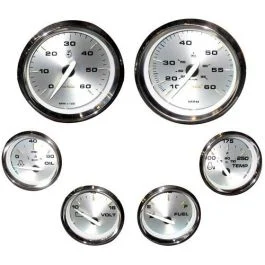 Faria Kronos Boxed Set Of 6 Gauges F/ Inboard Motors